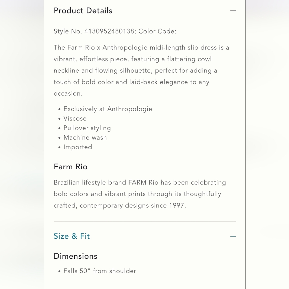 Farm Rio Dress - Picture 6 of 9